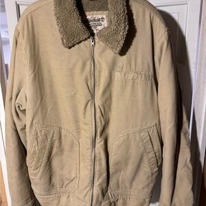 Timberland Jacket with Sherpa Collar